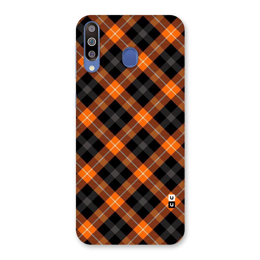 Best Textile Pattern Back Case for Galaxy M30