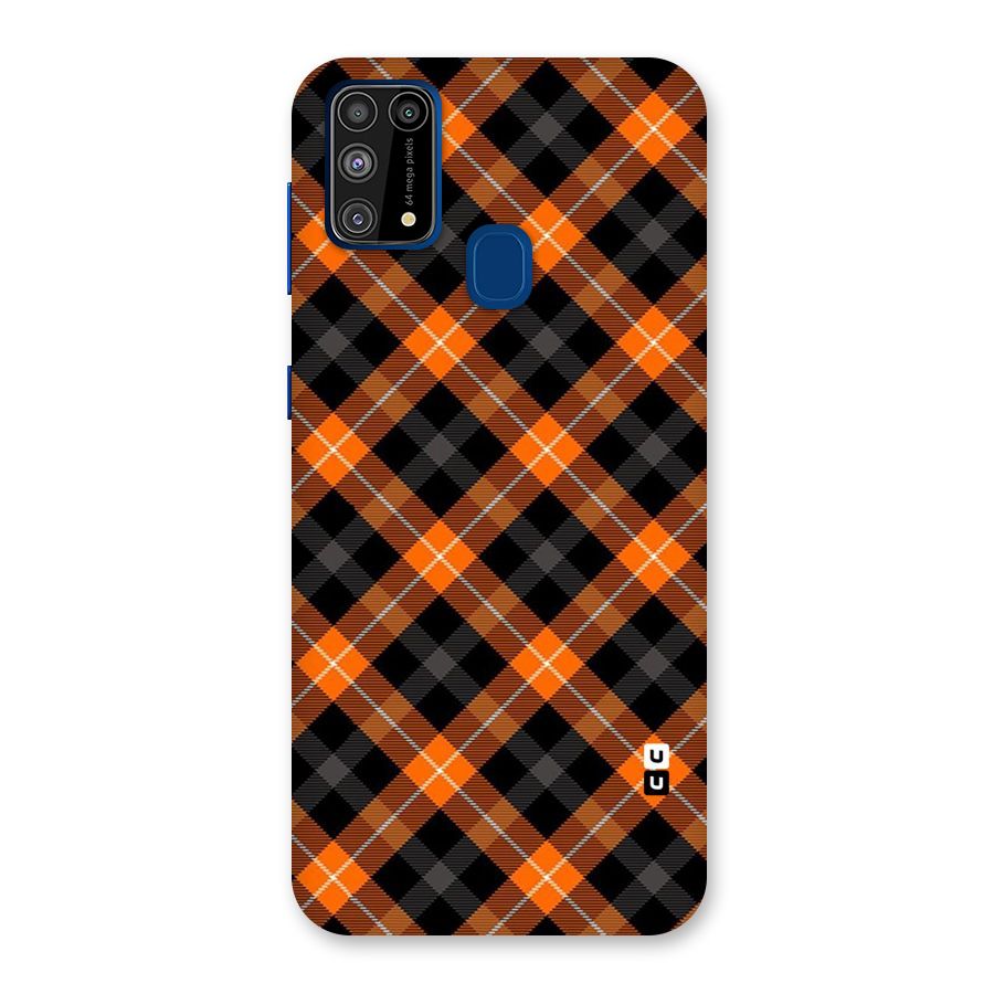 Best Textile Pattern Back Case for Galaxy M31