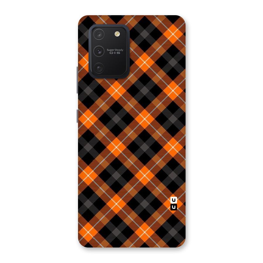 Best Textile Pattern Back Case for Galaxy S10 Lite