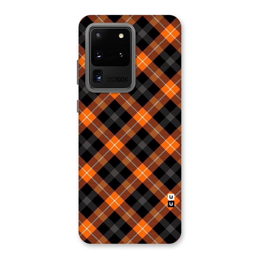 Best Textile Pattern Back Case for Galaxy S20 Ultra