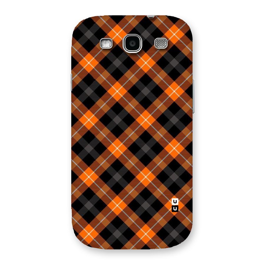 Best Textile Pattern Back Case for Galaxy S3