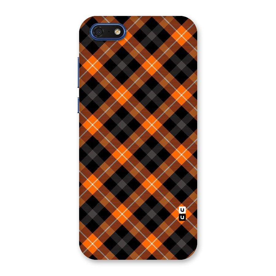 Best Textile Pattern Back Case for Honor 7s