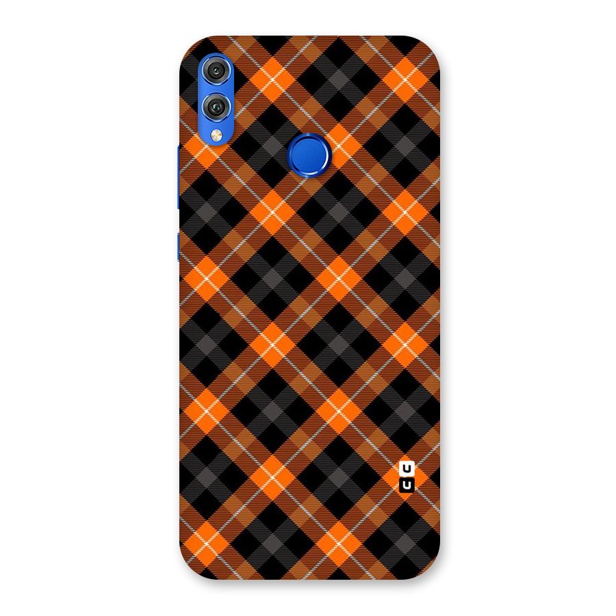Best Textile Pattern Back Case for Honor 8X