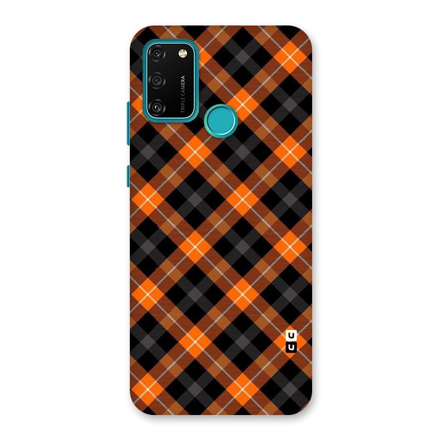 Best Textile Pattern Back Case for Honor 9A