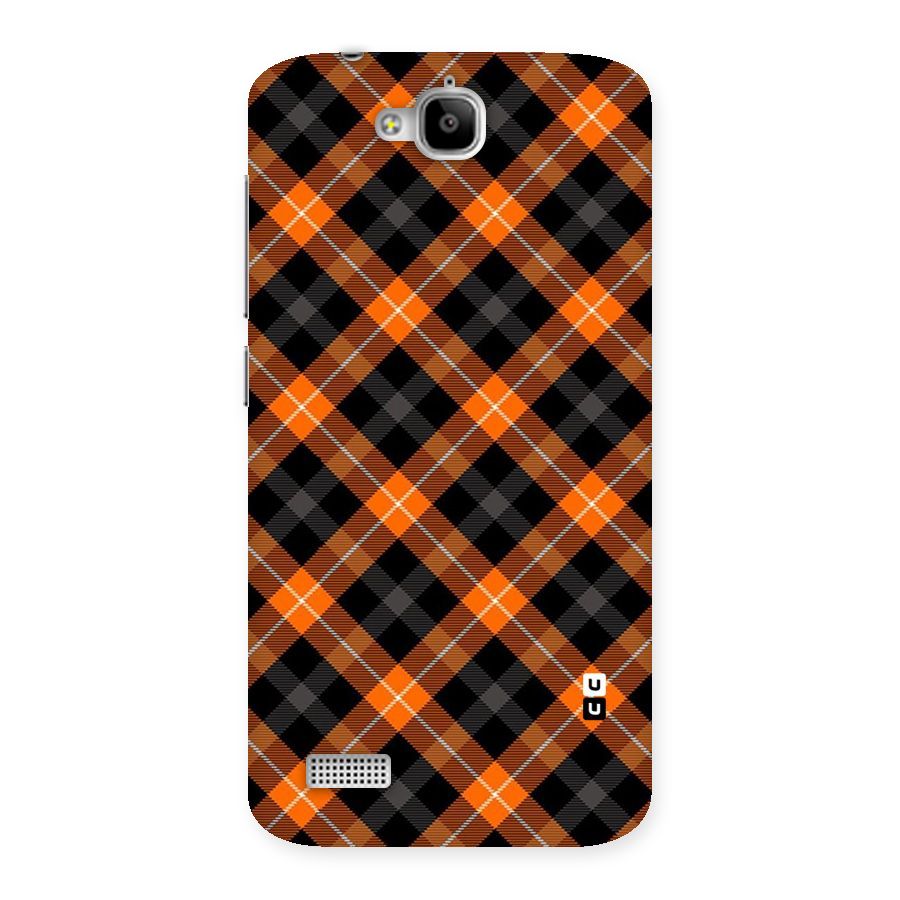 Best Textile Pattern Back Case for Honor Holly