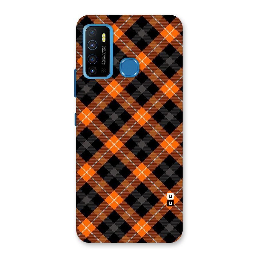 Best Textile Pattern Back Case for Infinix Hot 9
