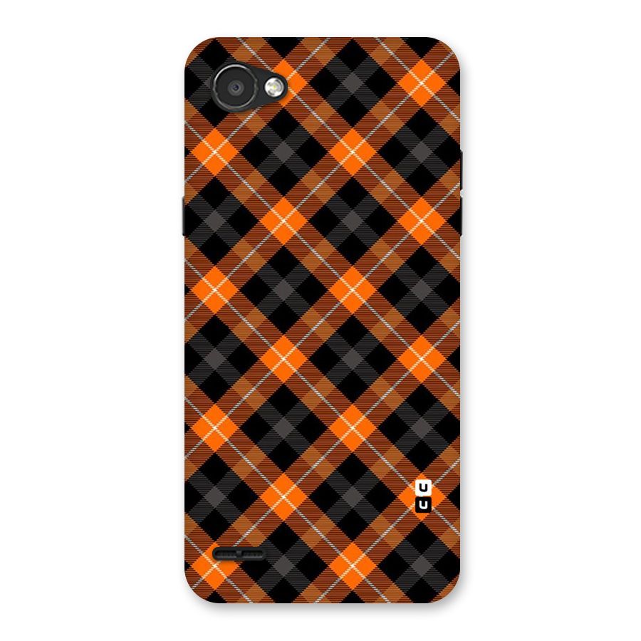 Best Textile Pattern Back Case for LG Q6