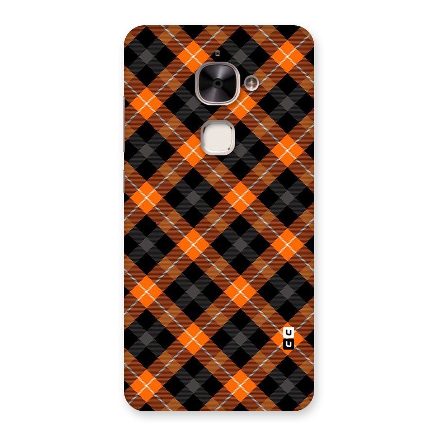 Best Textile Pattern Back Case for Le 2