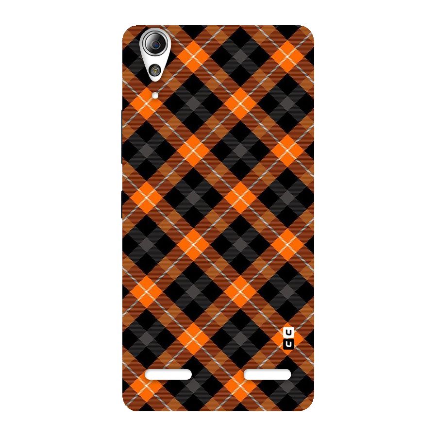 Best Textile Pattern Back Case for Lenovo A6000