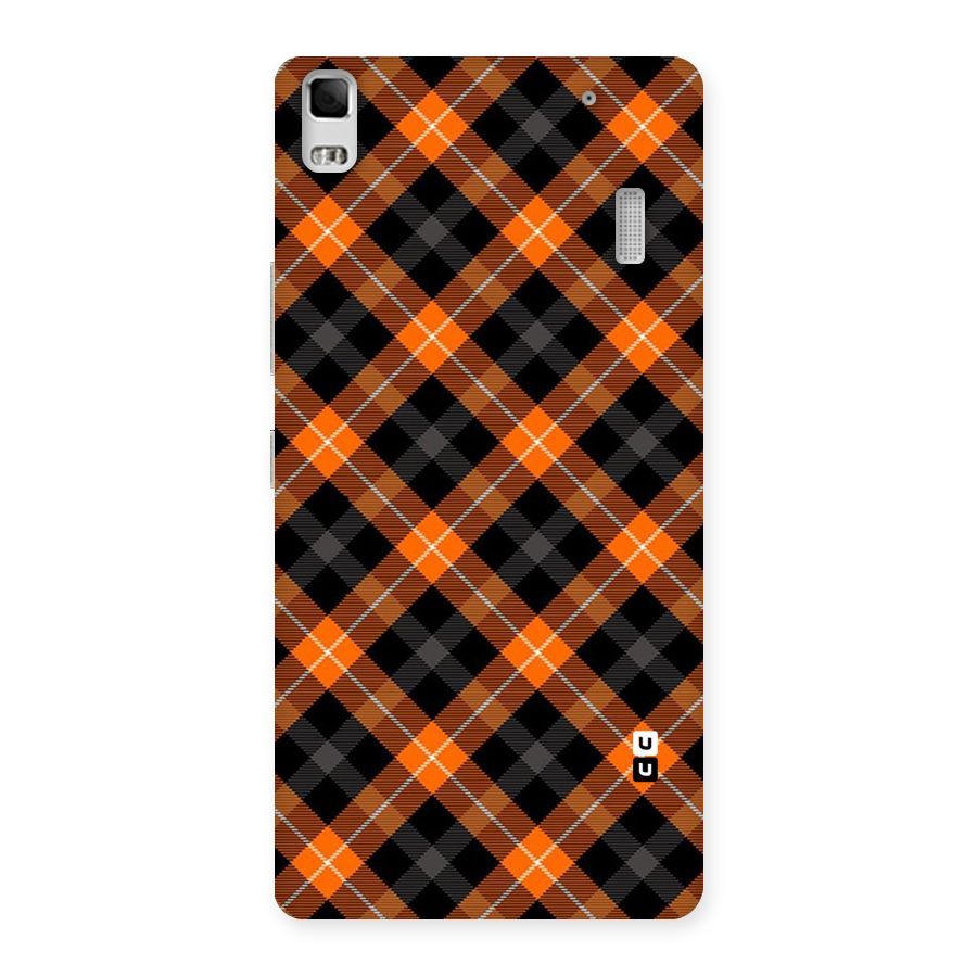 Best Textile Pattern Back Case for Lenovo A7000