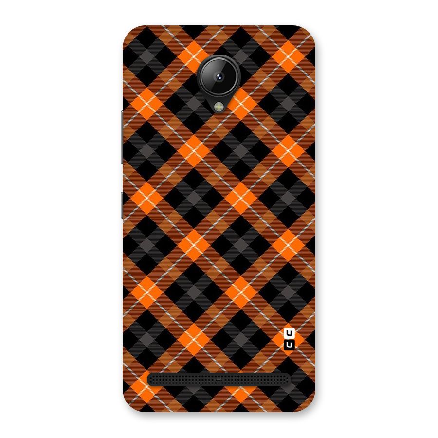 Best Textile Pattern Back Case for Lenovo C2