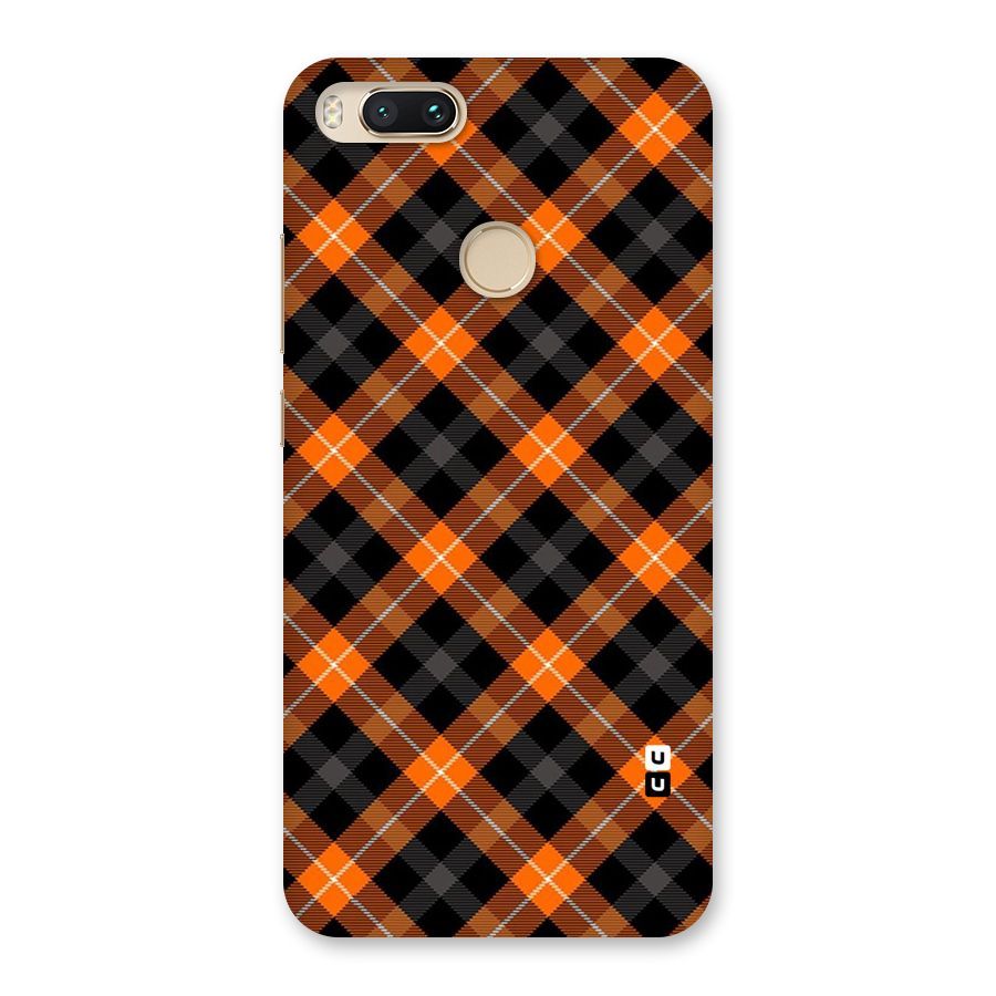 Best Textile Pattern Back Case for Mi A1