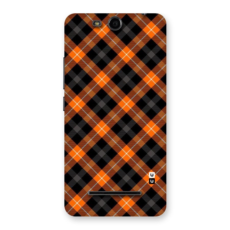 Best Textile Pattern Back Case for Micromax Canvas Juice 3 Q392