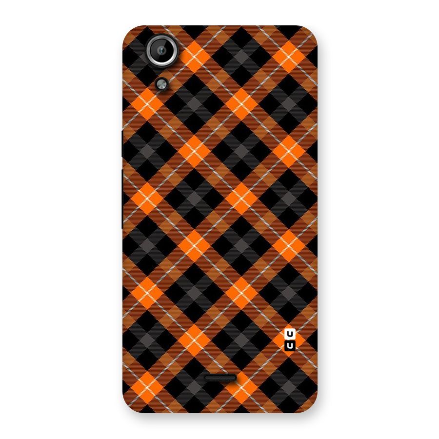 Best Textile Pattern Back Case for Micromax Canvas Selfie Lens Q345
