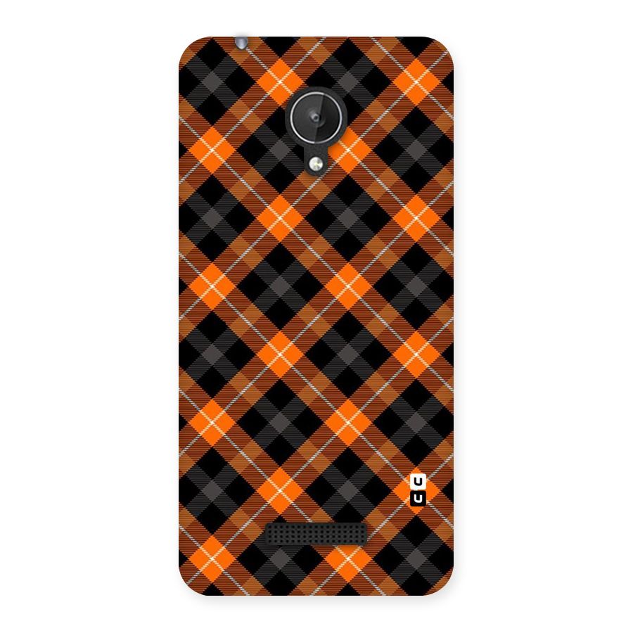 Best Textile Pattern Back Case for Micromax Canvas Spark Q380