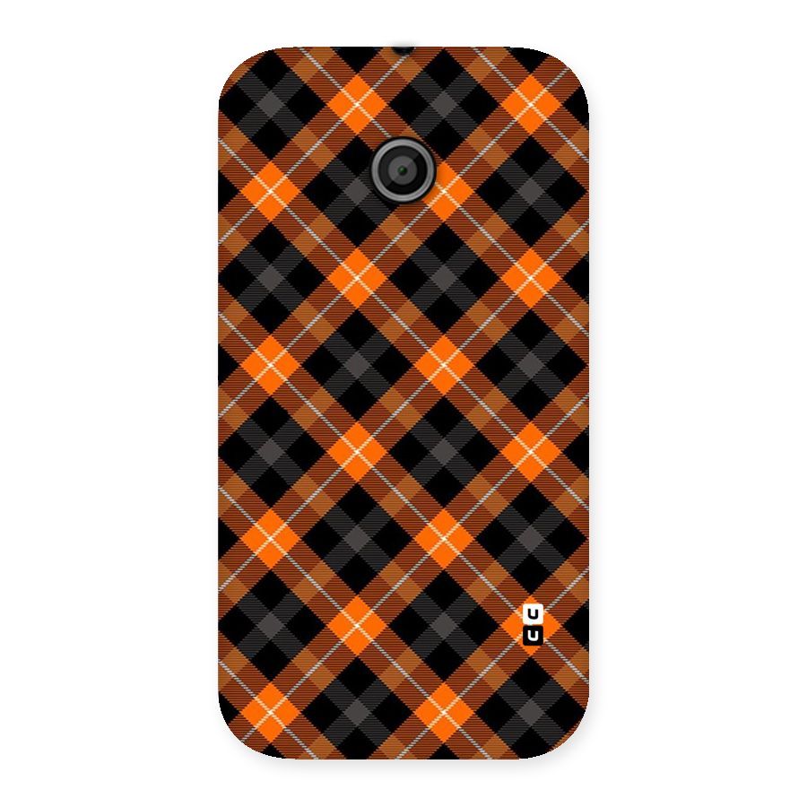 Best Textile Pattern Back Case for Moto E