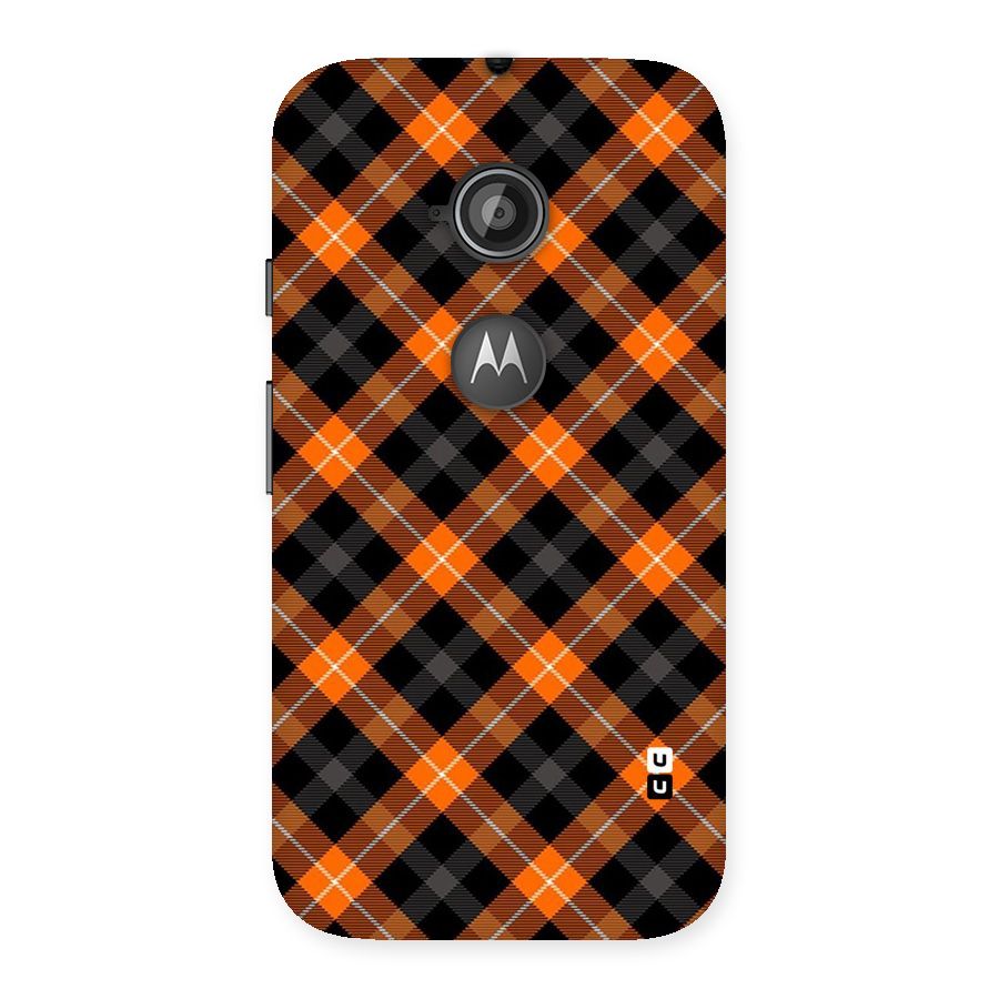 Best Textile Pattern Back Case for Moto E 2nd Gen