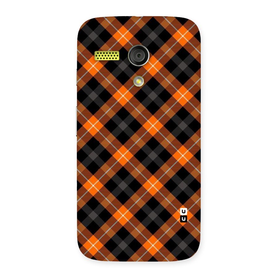 Best Textile Pattern Back Case for Moto G