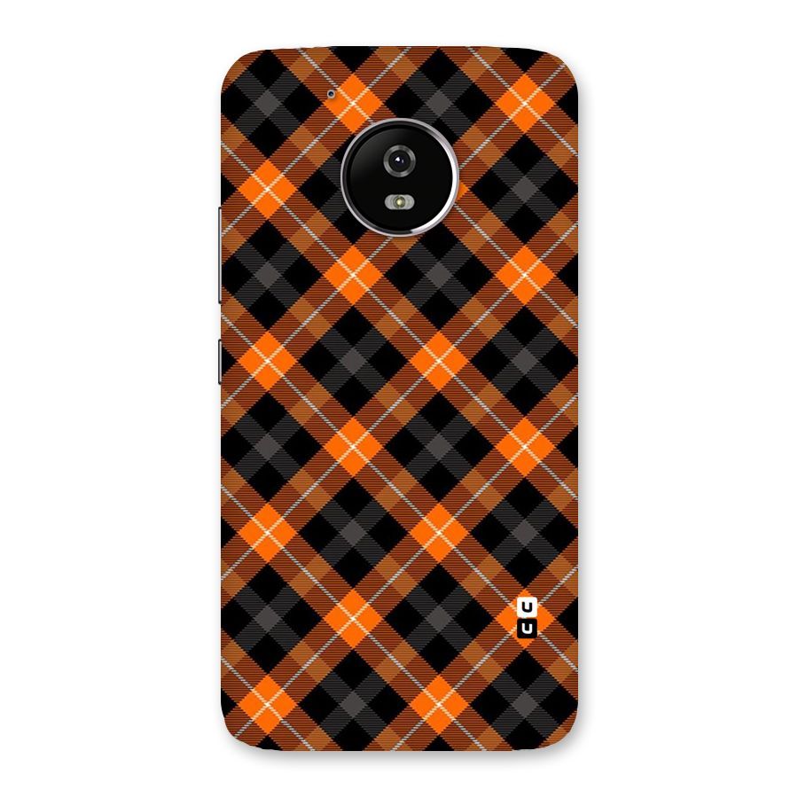 Best Textile Pattern Back Case for Moto G5