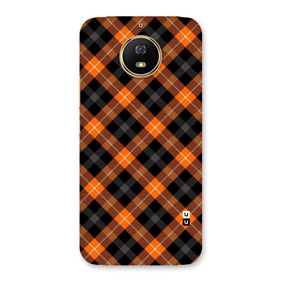 Best Textile Pattern Back Case for Moto G5s