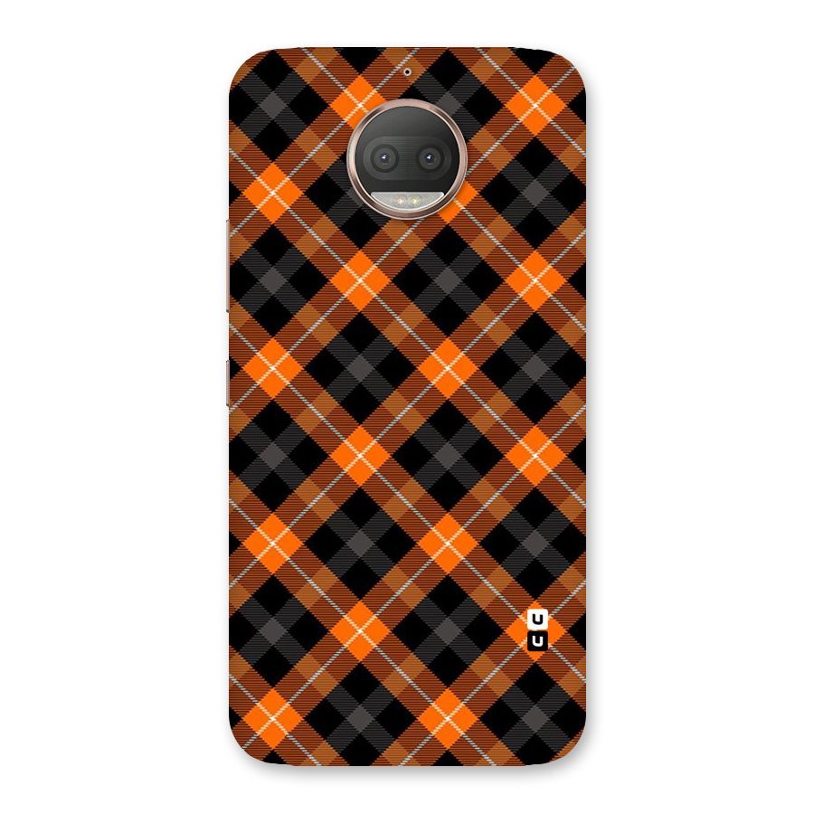 Best Textile Pattern Back Case for Moto G5s Plus
