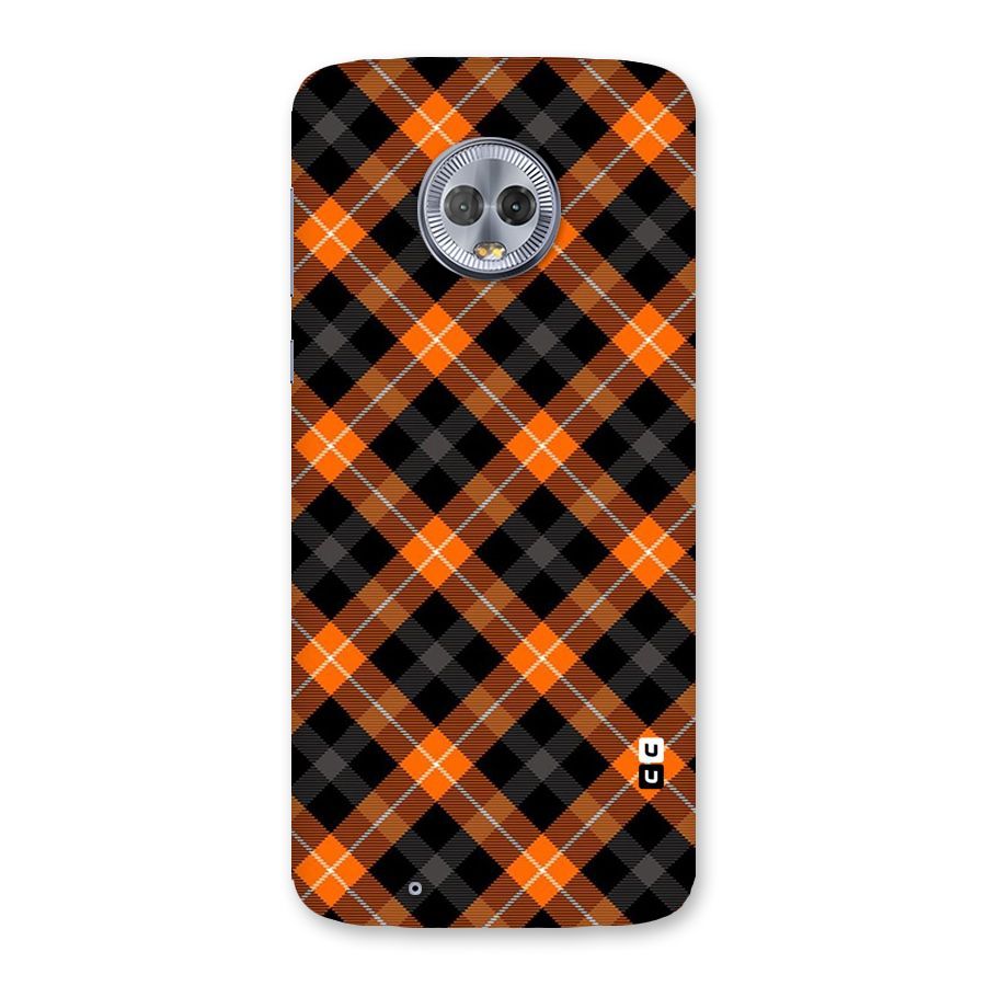 Best Textile Pattern Back Case for Moto G6