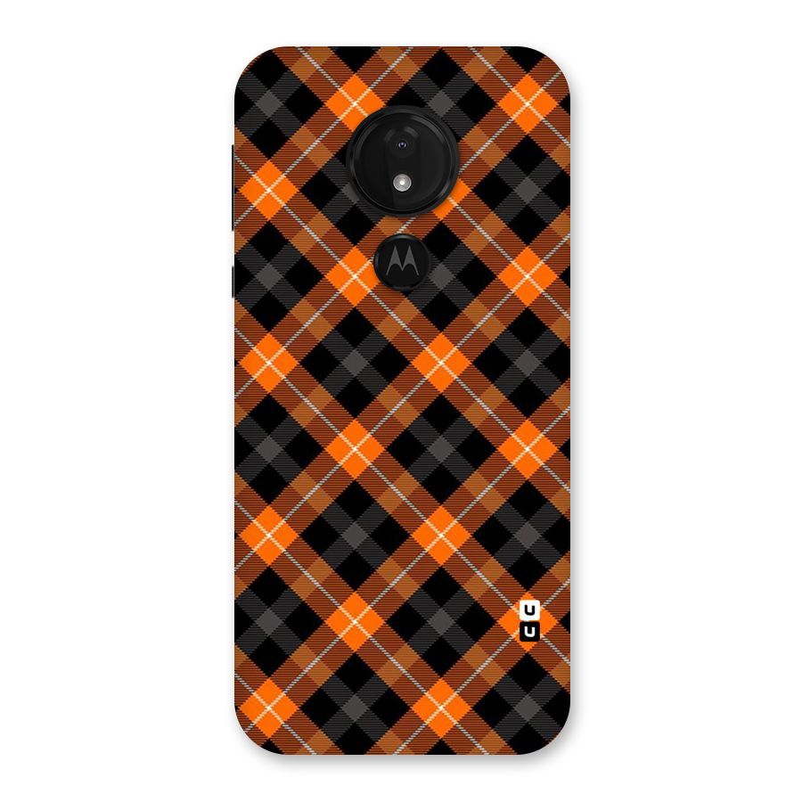 Best Textile Pattern Back Case for Moto G7 Power