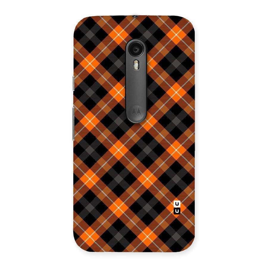 Best Textile Pattern Back Case for Moto G Turbo