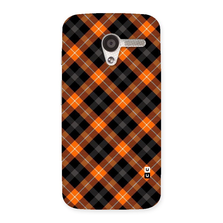 Best Textile Pattern Back Case for Moto X