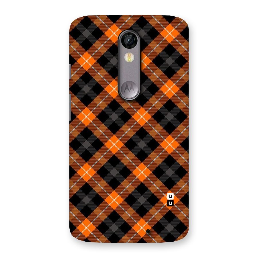 Best Textile Pattern Back Case for Moto X Force