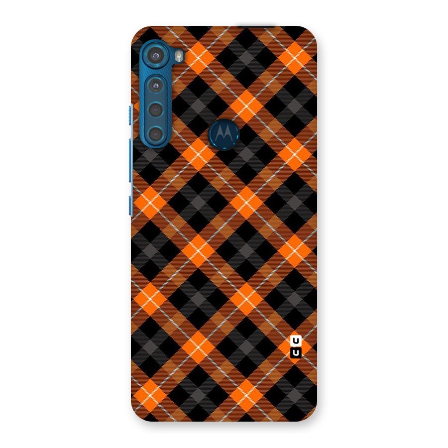 Best Textile Pattern Back Case for Motorola One Fusion Plus