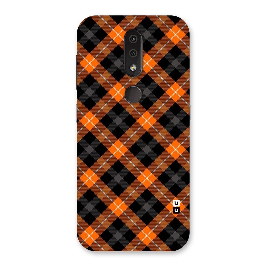 Best Textile Pattern Back Case for Nokia 4.2
