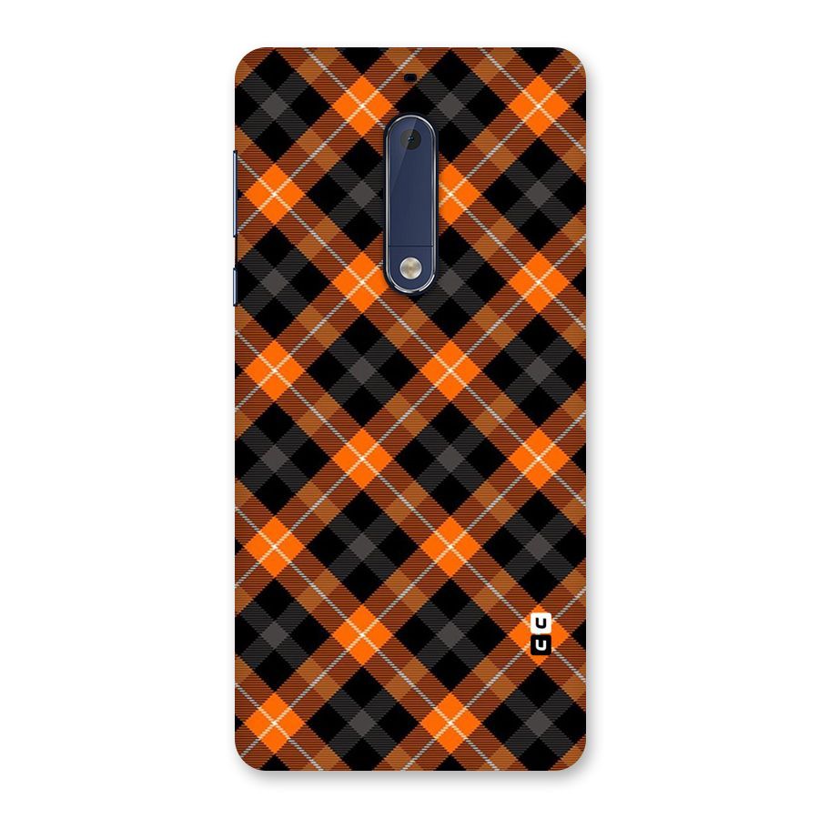 Best Textile Pattern Back Case for Nokia 5