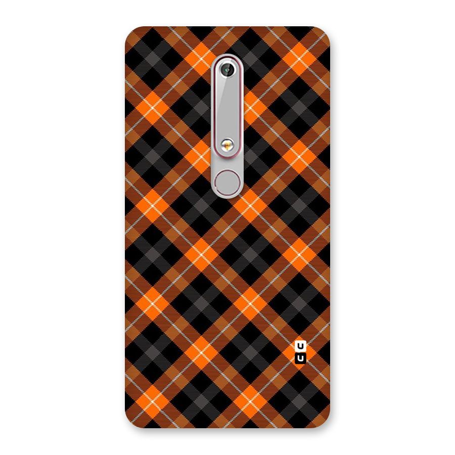 Best Textile Pattern Back Case for Nokia 6.1