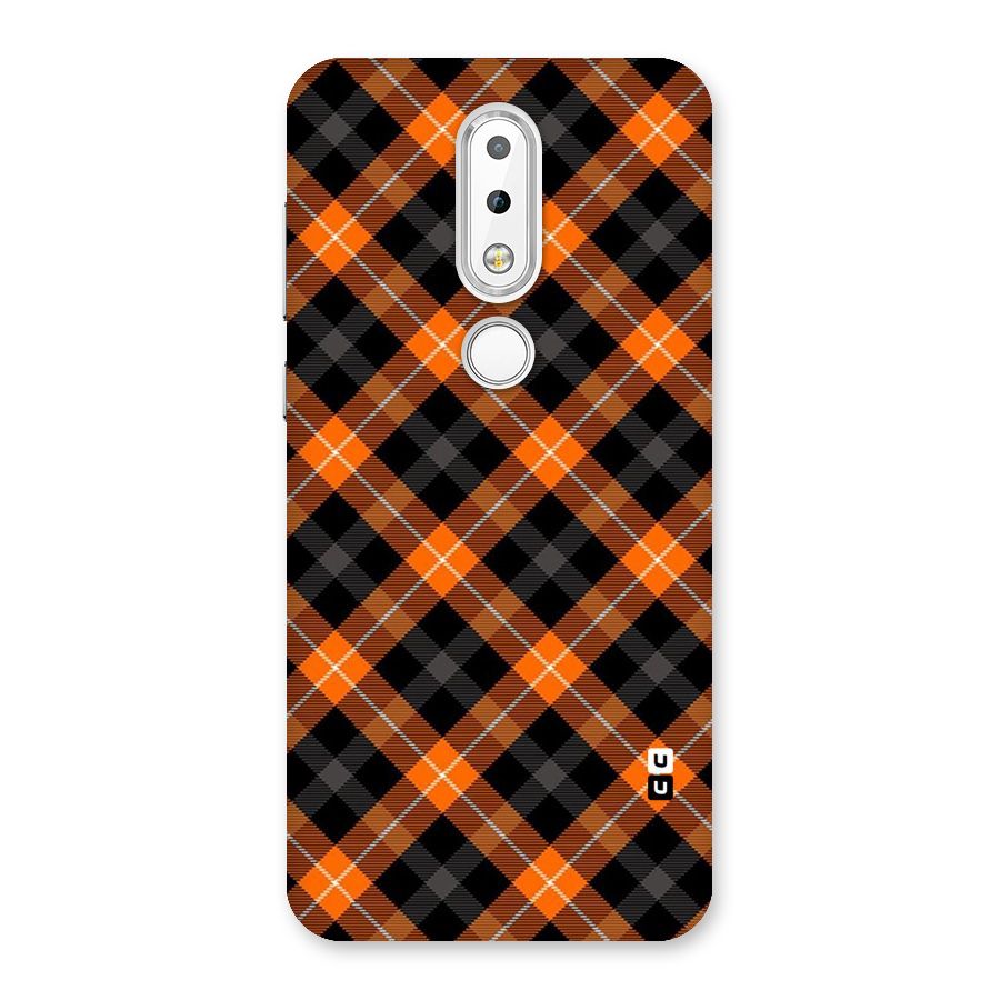 Best Textile Pattern Back Case for Nokia 6.1 Plus