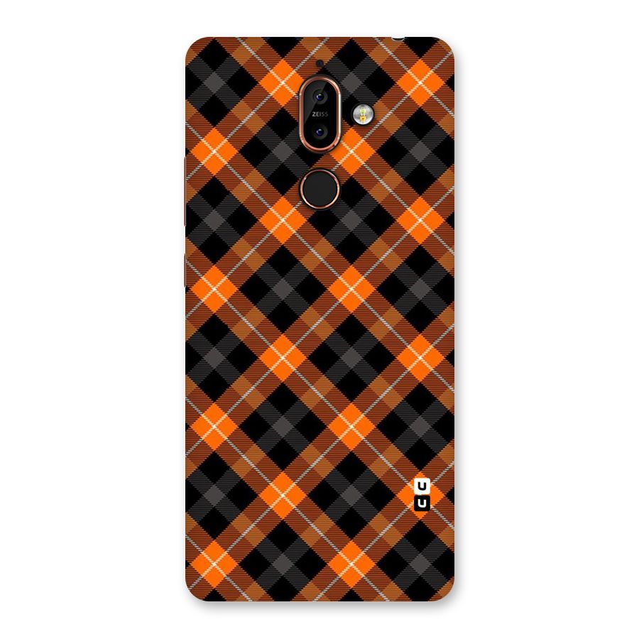 Best Textile Pattern Back Case for Nokia 7 Plus