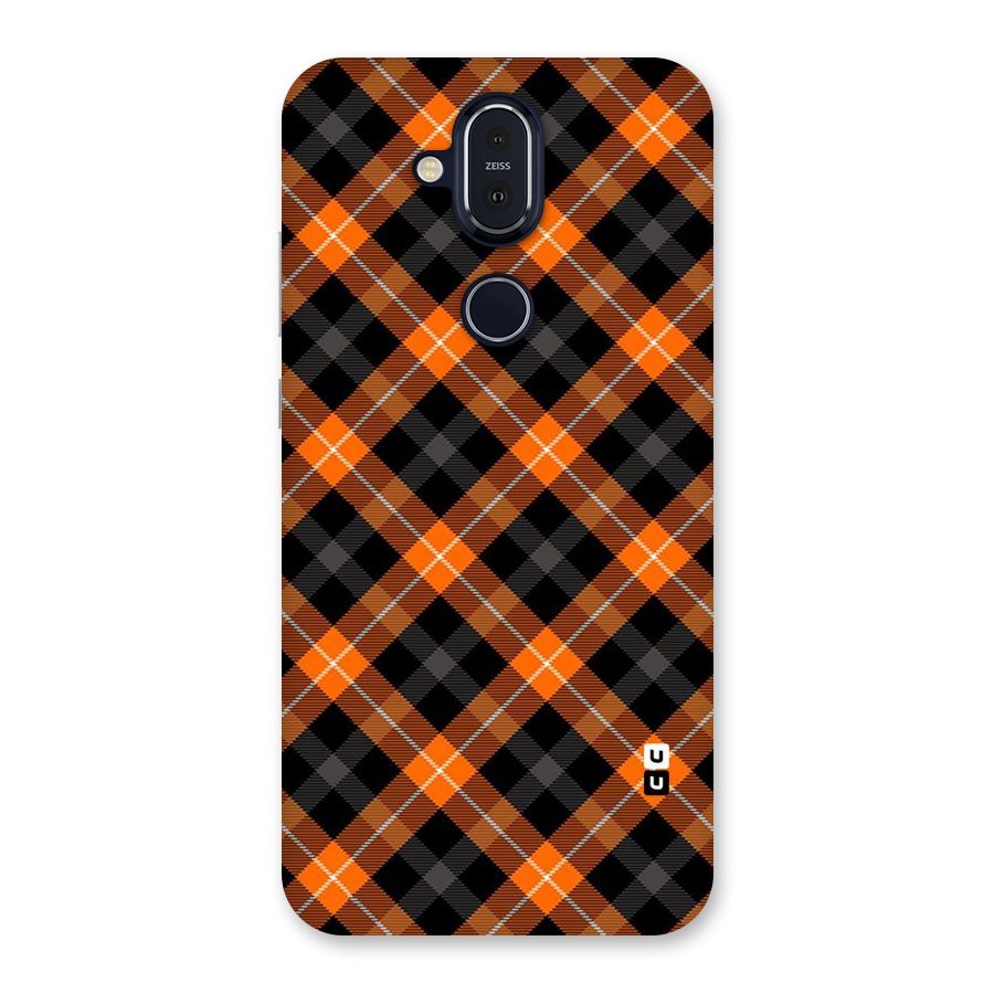 Best Textile Pattern Back Case for Nokia 8.1