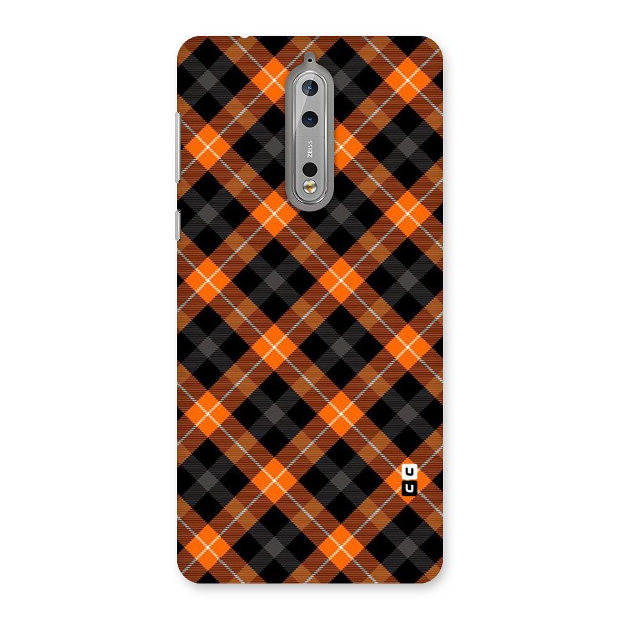 Best Textile Pattern Back Case for Nokia 8