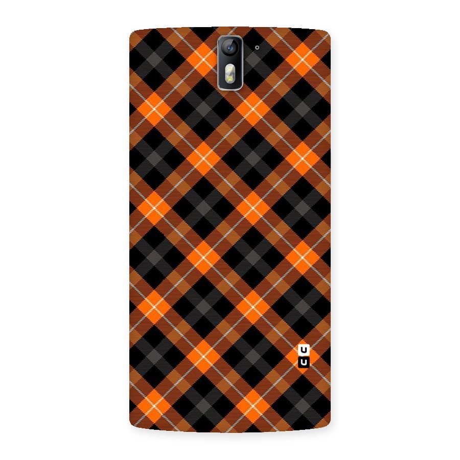 Best Textile Pattern Back Case for One Plus One