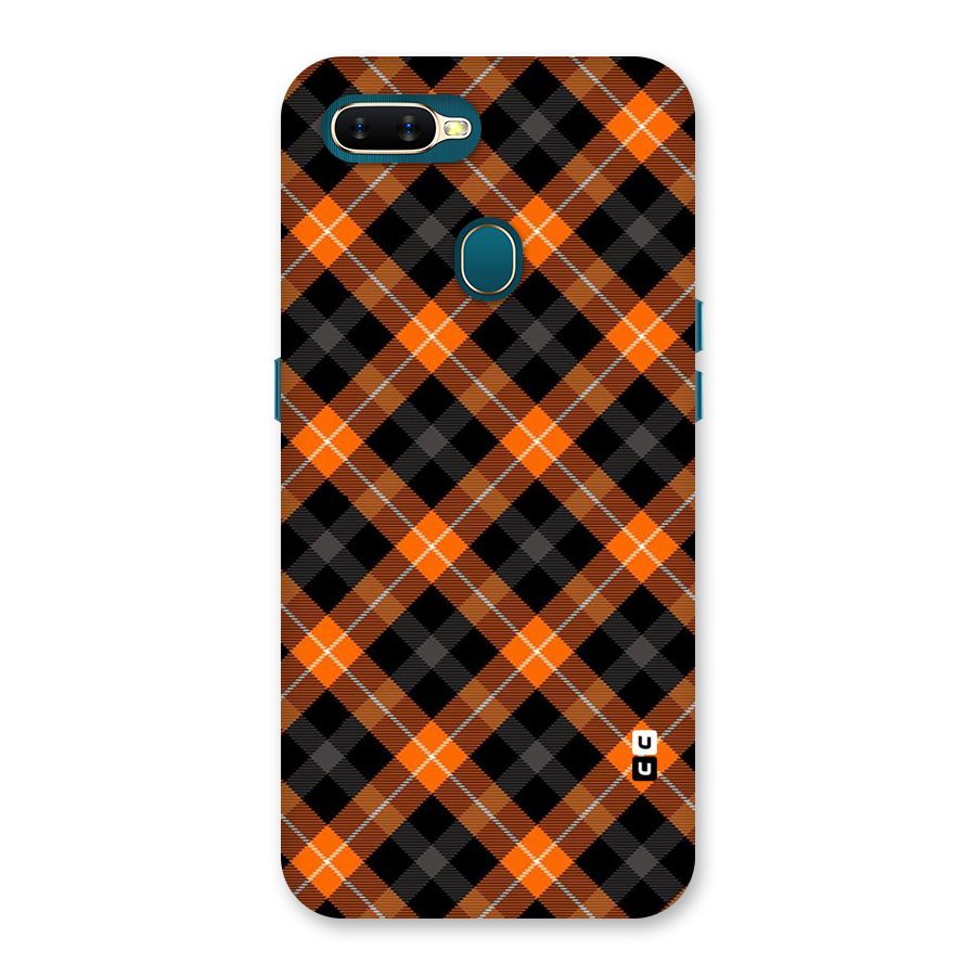 Best Textile Pattern Back Case for Oppo A11k