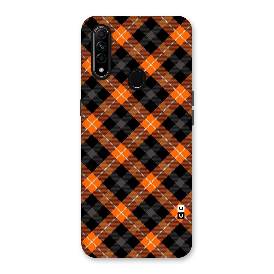 Best Textile Pattern Back Case for Oppo A31