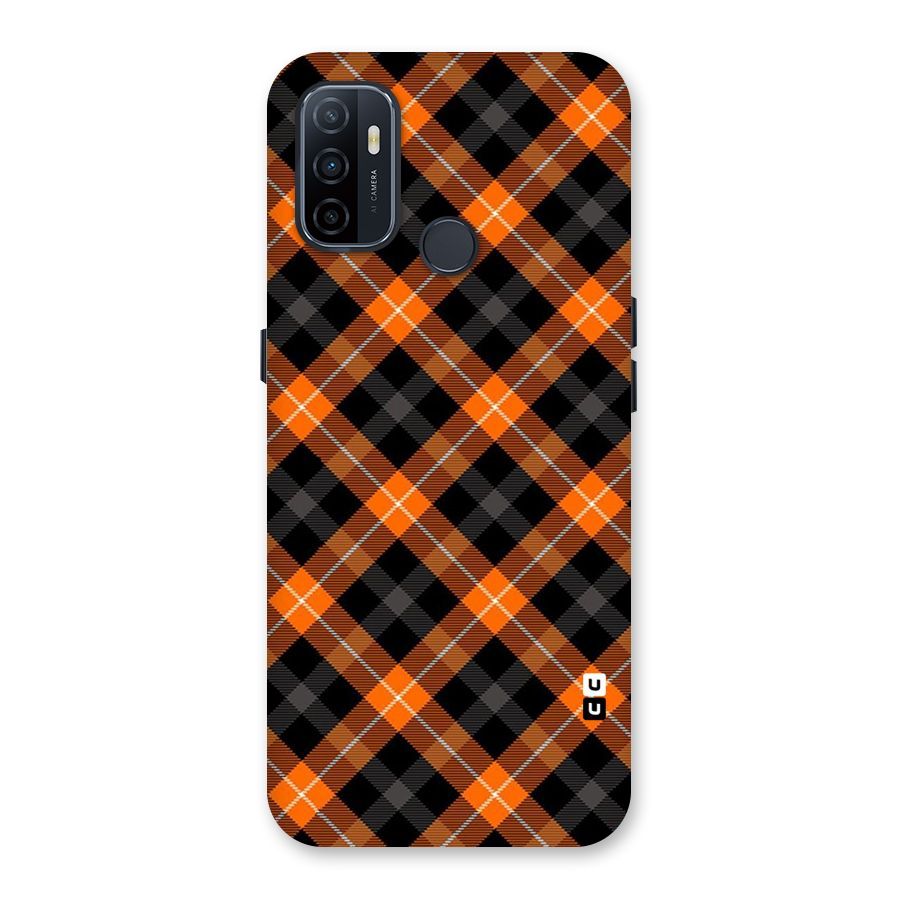 Best Textile Pattern Back Case for Oppo A32