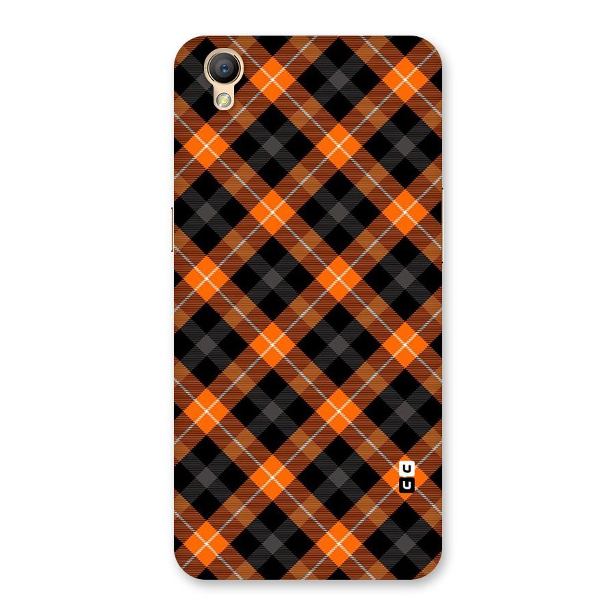 Best Textile Pattern Back Case for Oppo A37