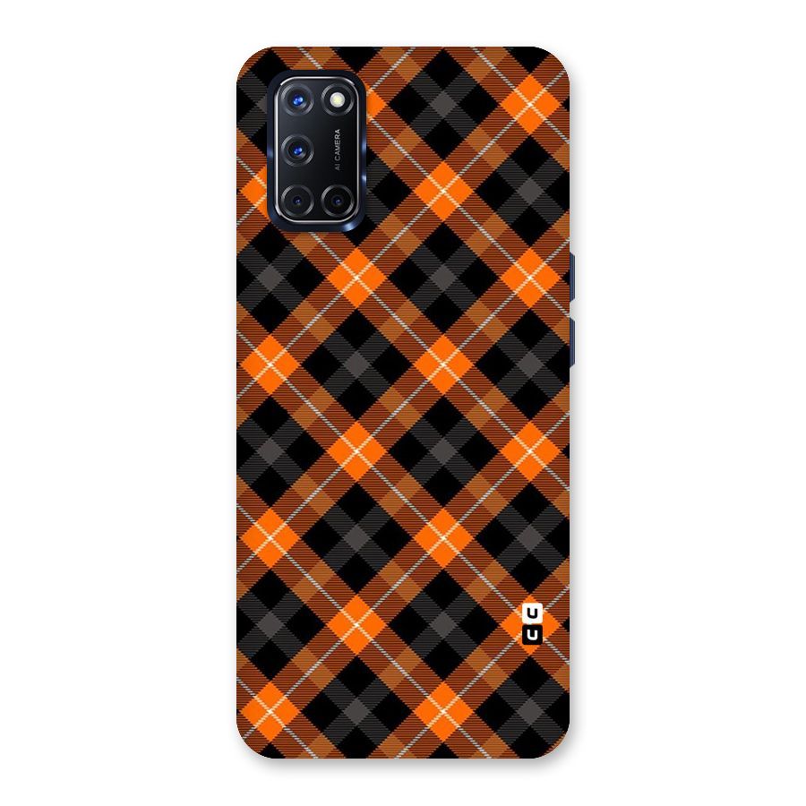 Best Textile Pattern Back Case for Oppo A52