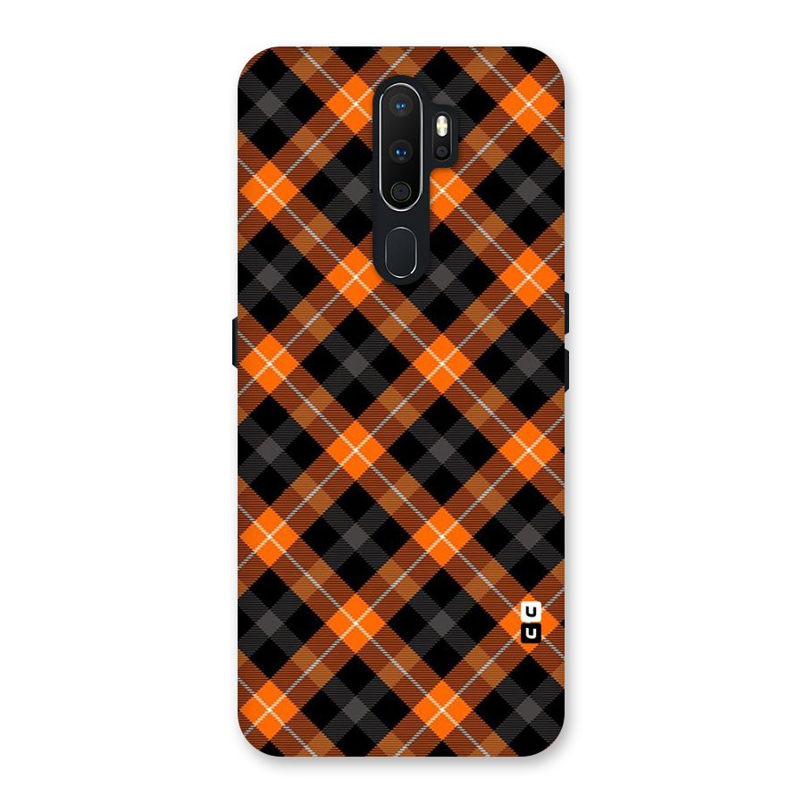 Best Textile Pattern Back Case for Oppo A5 (2020)