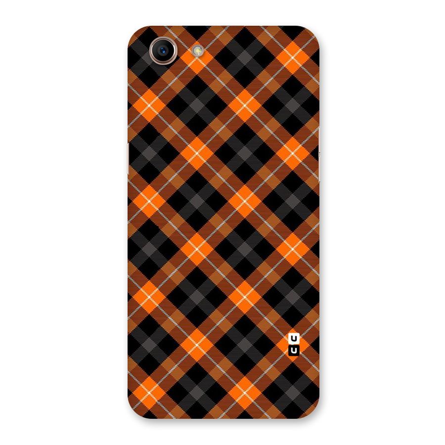Best Textile Pattern Back Case for Oppo A83 (2018)