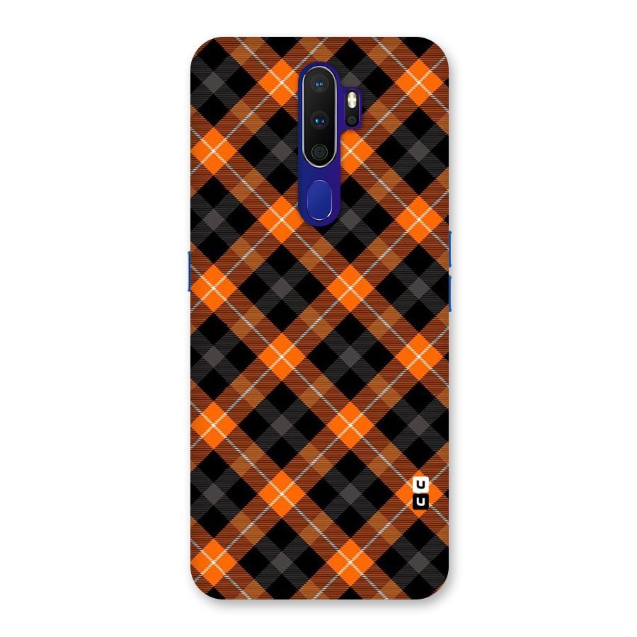 Best Textile Pattern Back Case for Oppo A9 (2020)