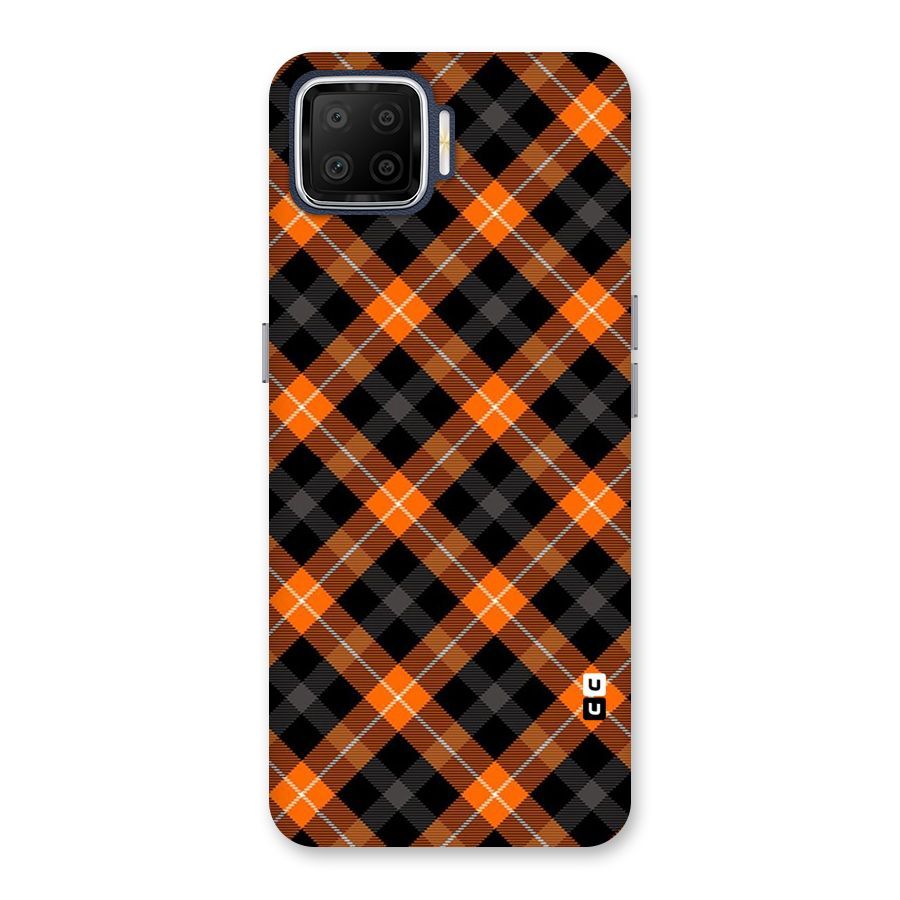 Best Textile Pattern Back Case for Oppo F17
