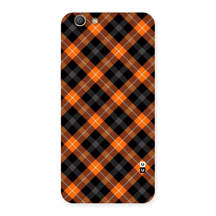 Best Textile Pattern Back Case for Oppo F1s
