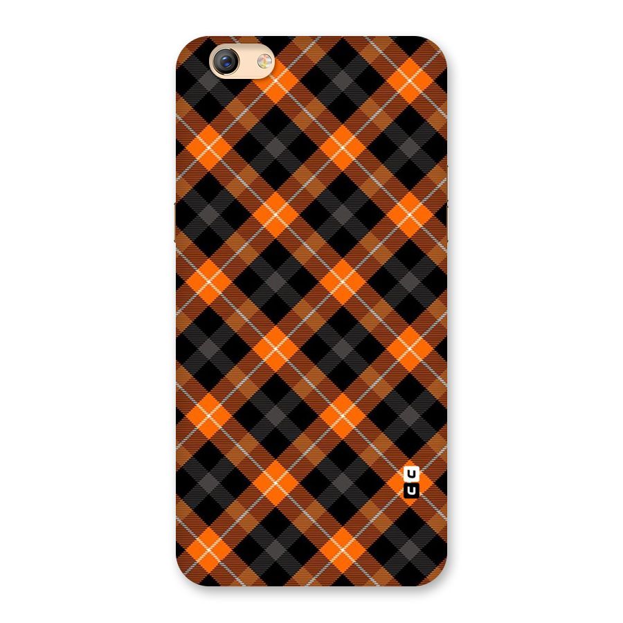 Best Textile Pattern Back Case for Oppo F3 Plus